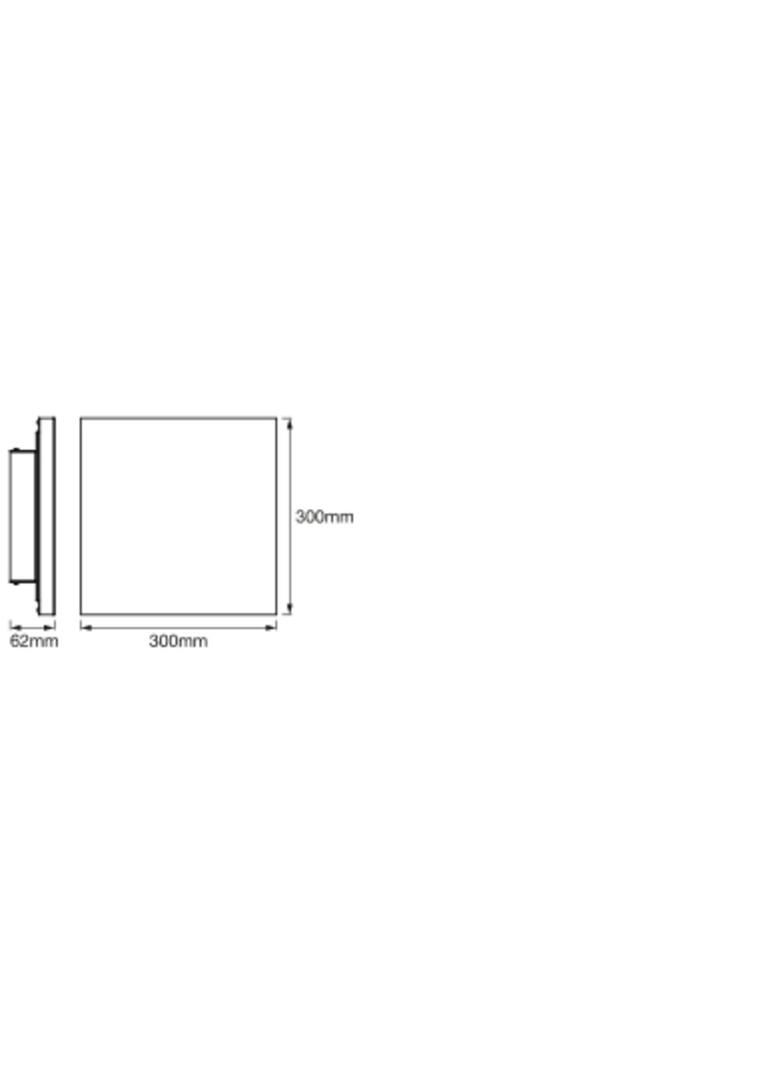 Oprawa SMART+ Planon Frameless Square WIFI TW + RGB 300x300