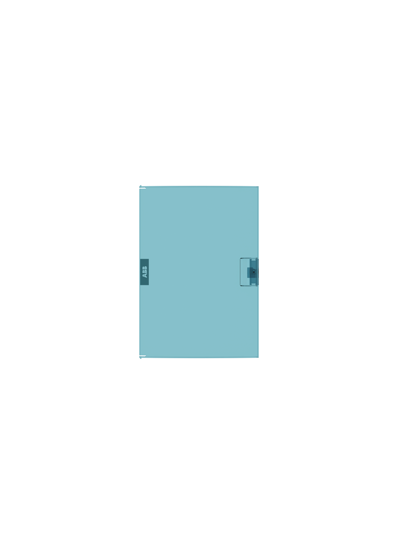 Drzwi przeźroczyste 36M / 72M MISTRAL41F