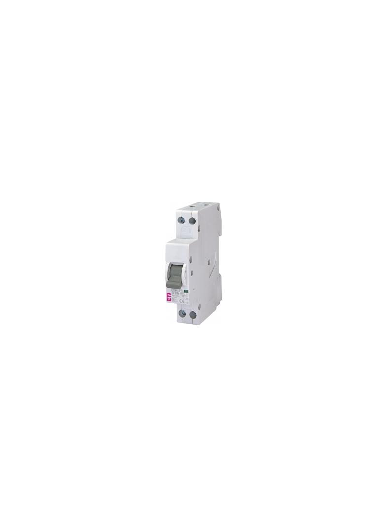 Wyłącznik nadprądowy MAT 1N 1P+N B20 002191105 ETI