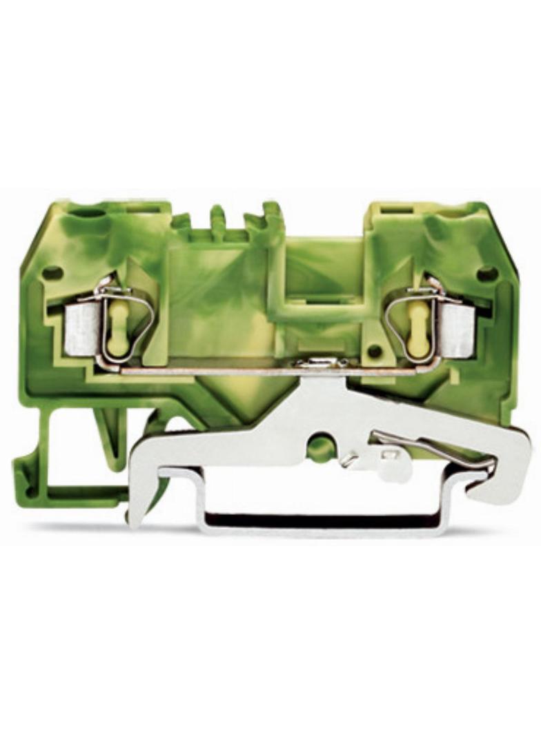 złączka PE 2-przewodowa Ex 2,5 mm2 jasnoszara