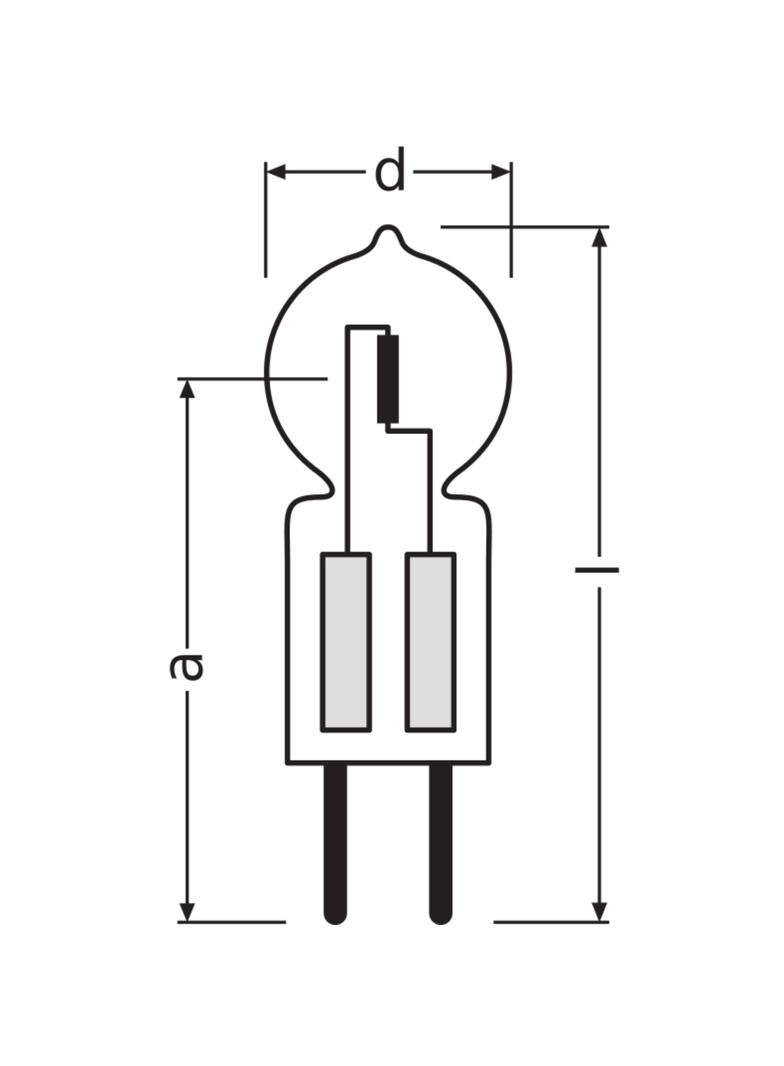 Żarówka halogenowa 60W 12V GY6,35