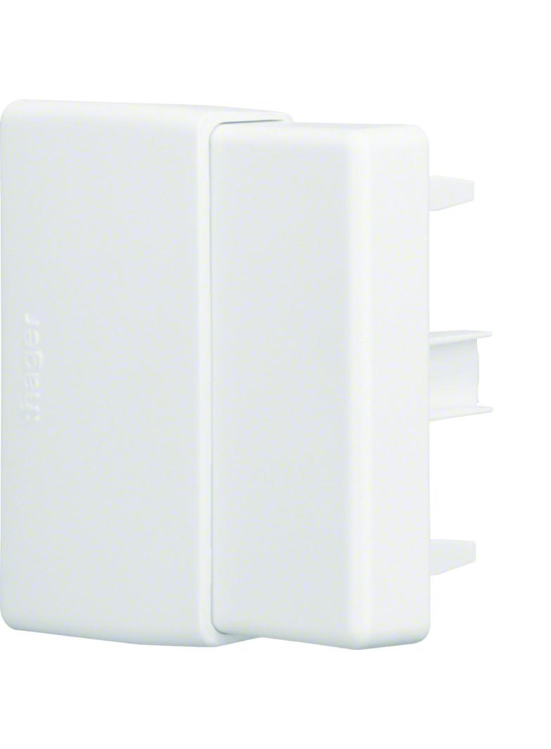 tehalit.LFE Końcówka kanału 40x60mm, materiał odporny na UV, biały