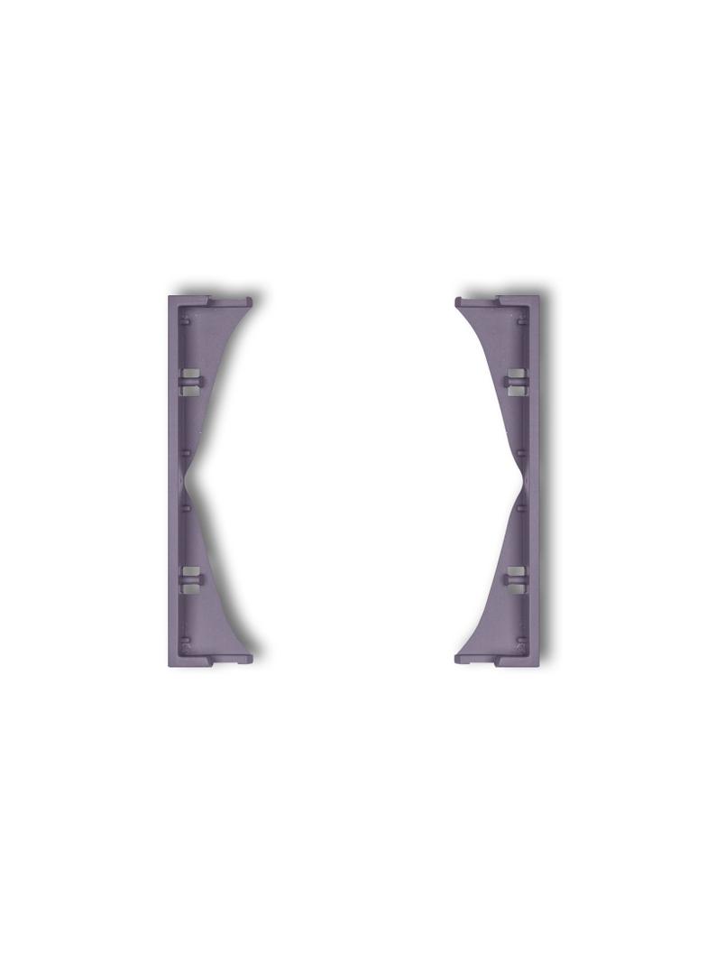 ICON Ramka pośrednia do gniazd podwójnych wrzosowy KARLIK