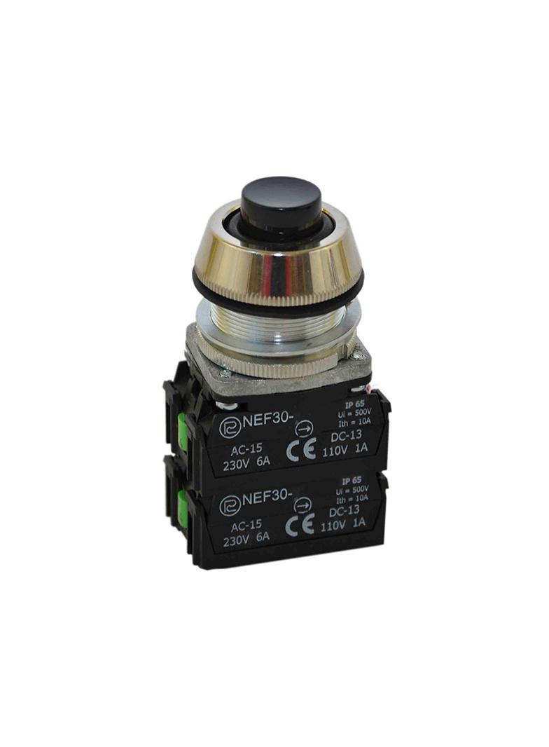 Przycisk NEF30-UW3X czarny W0-NEF30-UW 3X S PROMET