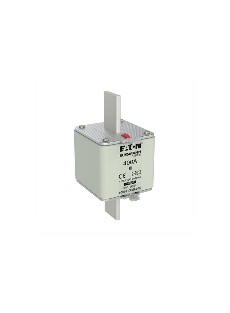 NH FUSE 400A 690V gG SIZE 3 Wkładka NH3 400A 690V GL/GG podwójny wskaźnik 400NHG3B-690 EATON