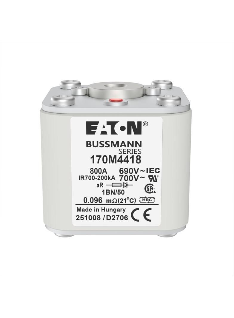 FUSE 800A 690V 1BN/50 AR UC Wkładka szybka 800A AC 690V rozmiar 1 53x69x51 mm aR IEC UL w 170M4418 E