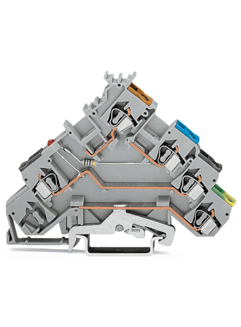 Złączka do czujników z PE 2,5mm2 /50szt./ 280-570/281-434 WAGO