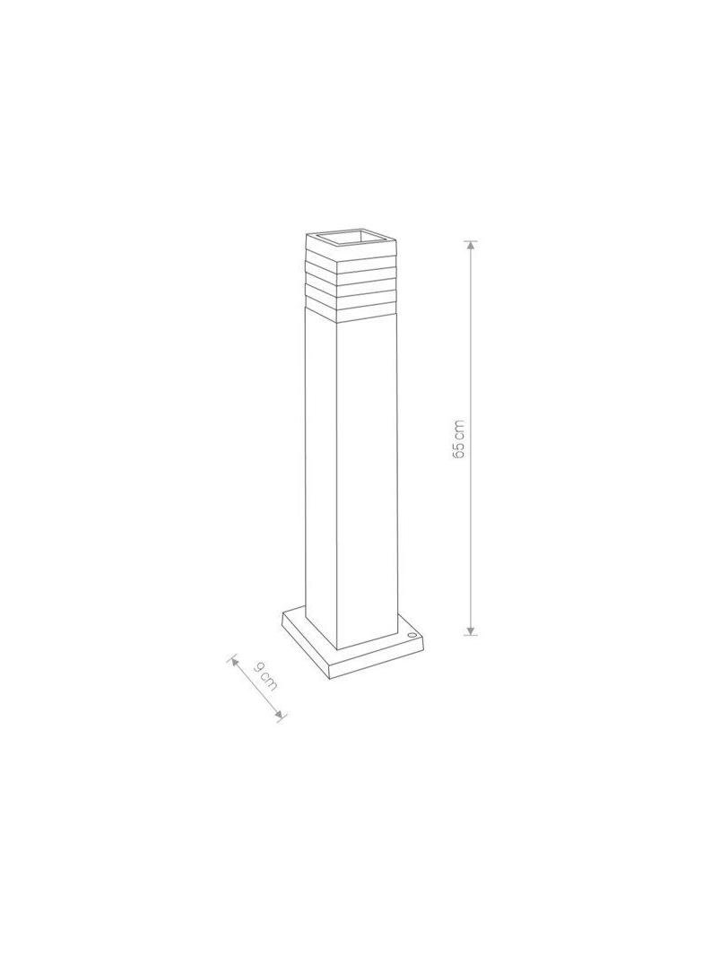 Nowodvorski lampa stojąca zewnętrzna Oir I E27 czarna 65cm 9158