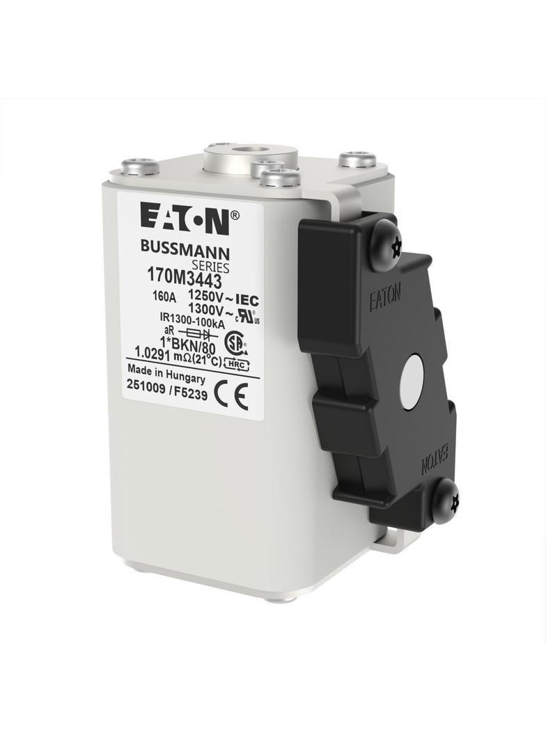 FUSE 160A 1250V 1*BKN/80 AR CU Wkładka szybka 160A AC 1250V rozmiar 1 45x59x81 mm aR 170M3443 EATON