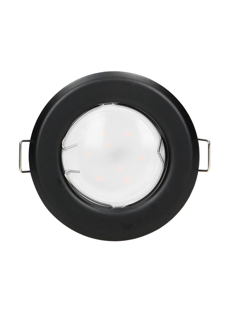 SUTRI RC ramka dekoracyjna oprawy punktowej MR16/GU10 max 50W okrągła stała czarna AD-OD-6175/B ORNO