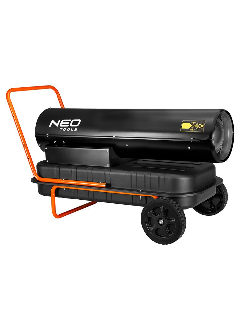 Nagrzewnica olejowa 50kW, zbiornik 56l, kółka