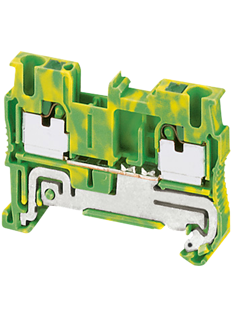Złączki NSY, zacisk wciskany uziemienie ochronne 2 punktowy