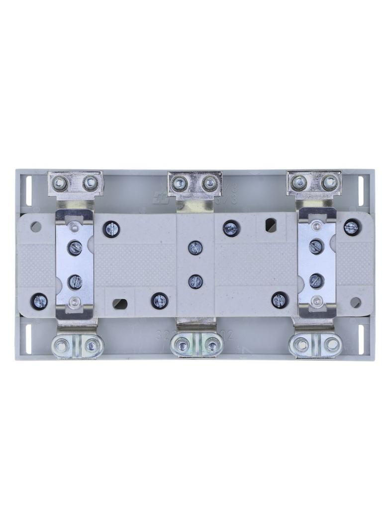 SICHERUNGSUNTERTEIL D2 E27 3POL DIN HUT Podstawa bezpiecznikowa DII E27 3P szyna DIN TFRD33 EATON