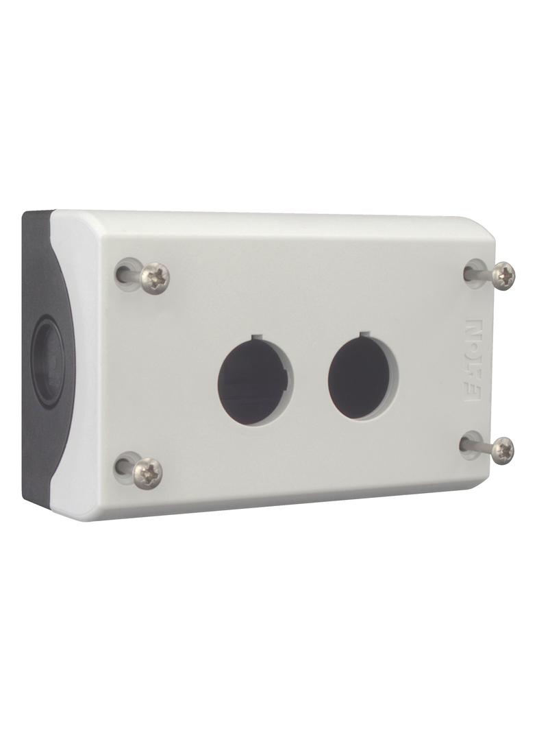 M22-I2 Obudowa kasety 2-otworowa 22mm szara IP67 216537 EATON