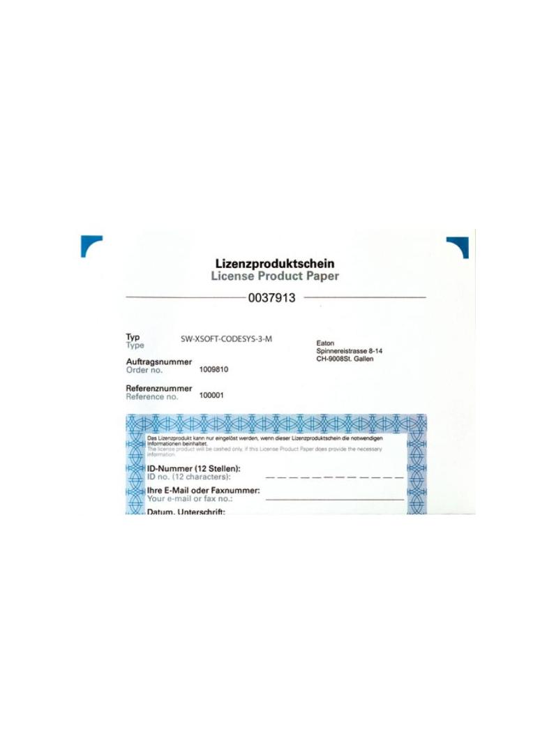 SW-XSOFT-CODESYS-3-M Wielostanowiskowa lic. na oprogr. narzędziowe CoDeSys-3 171887 EATON