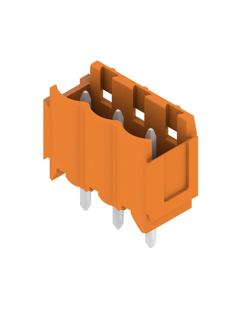 SL 5.00/03/180B 4.5SN OR BX Wtyki PCB (złącza płyty), 5.00 mm, Liczba biegunów: 3, kąt odejścia: 180° /100szt./ 1582020000 WEIDMÜLLER