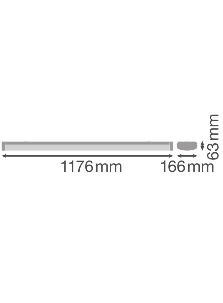 Oprawa liniowa LINEAR SURFACE 1200 P 32W 840 white IP44 DALI