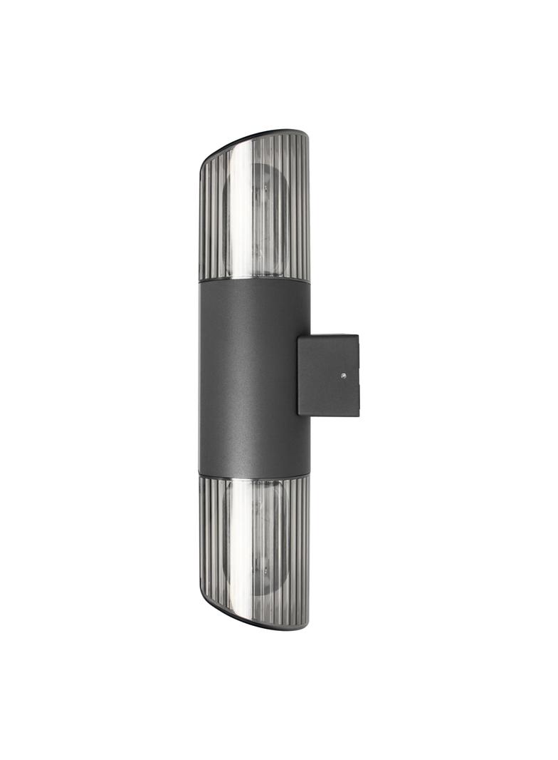 PEONIA oprawa ogrodowa hermetyczna 2xE27 max. 2x15W IP54 czarna AD-OP-6580BE27PP Orno