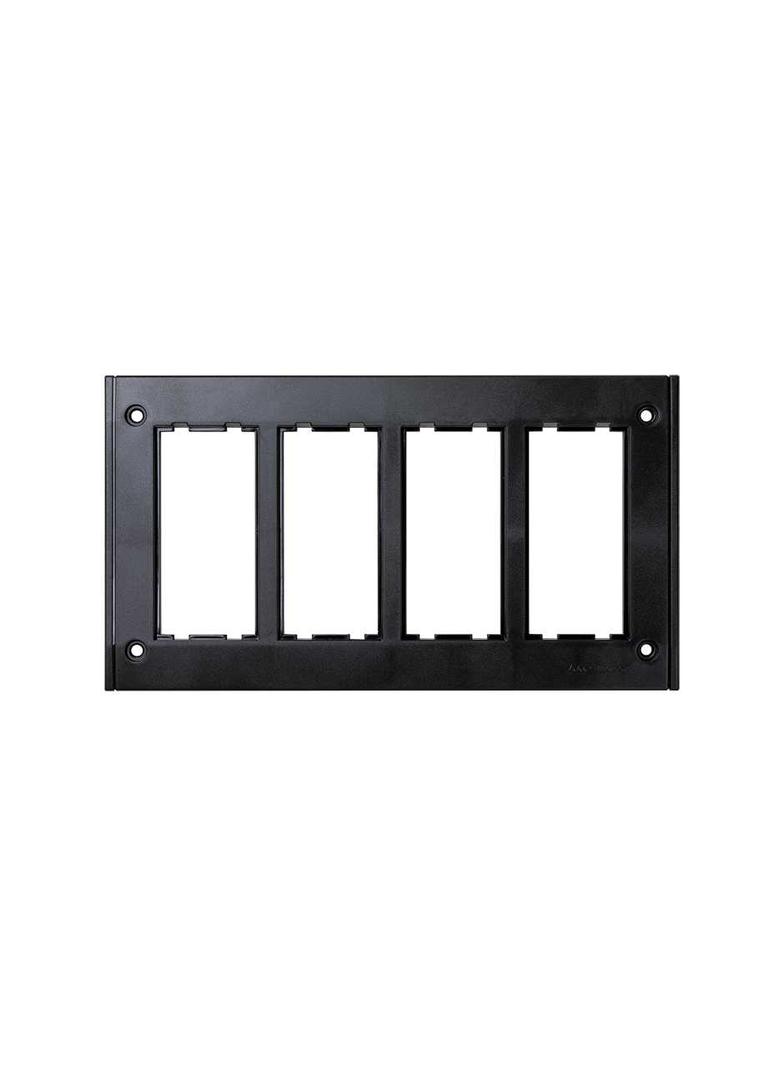 Simon Connect Ramka 4-modułowa do puszki SBM450 8x K45 szary grafit SBM402/14 KONTAKT
