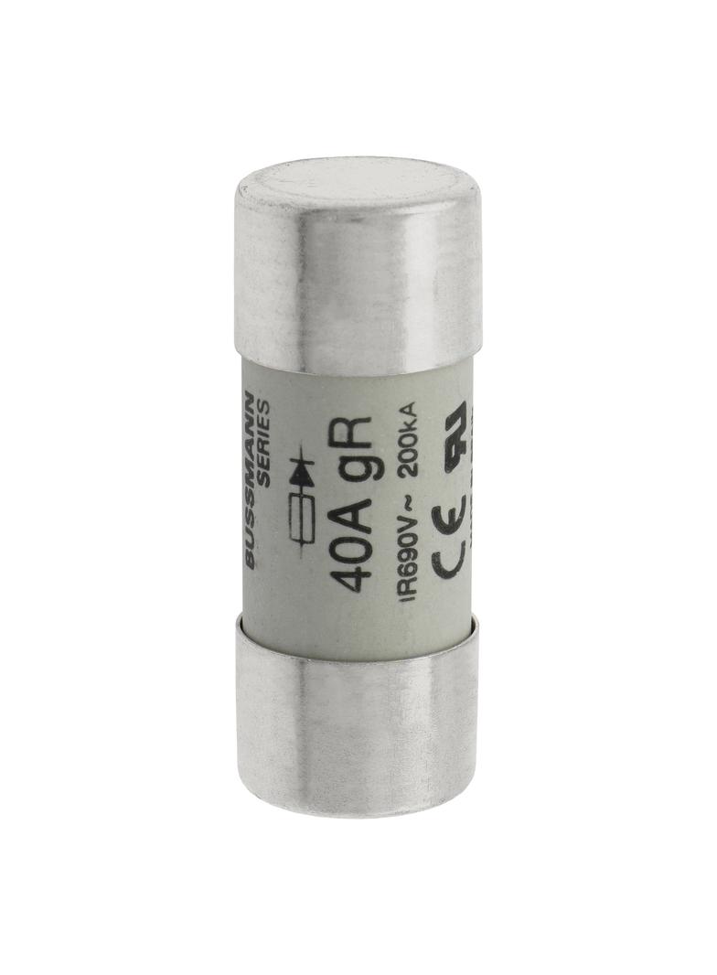 40A 690V AC gR 22X58mm FUSE W/O STRIKER Wkładka szybka 40A AC 690V 22x58 gR IEC UL FWP-40G22F EATON