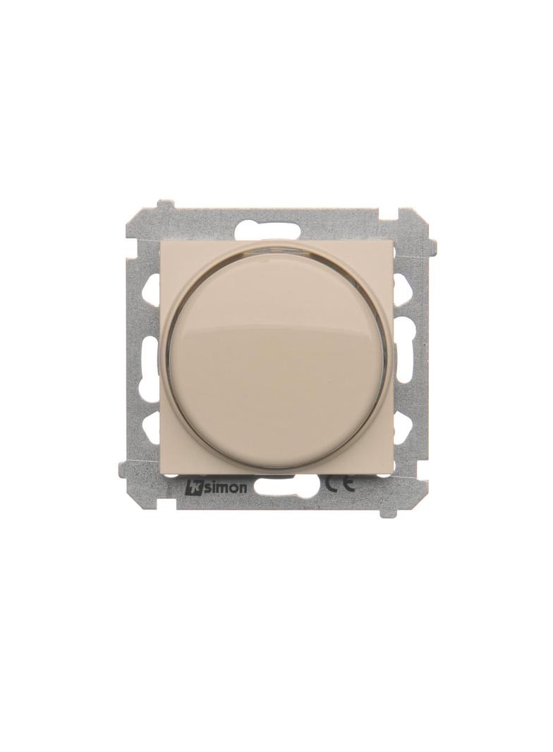 Simon 54 Ściemniacz obrotowy do LED ściemnialnych 230 V 2–250 W kremowy. Maksymalna ilość zródeł LED - 10 szt. DS9L.01/41 KONTAKT
