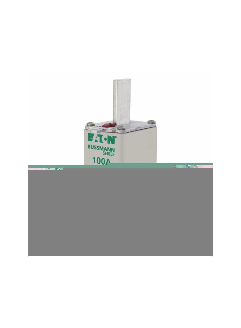 FUSE NH SIZE 1 AM 100A 500V Wkładka NH1 100A 500V AM podwójny wskaźnik 100NHM1B EATON