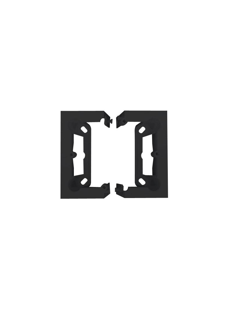 Simon 10 Puszka natynkowa pojedyncza składana. Głębokość 40mm czarny