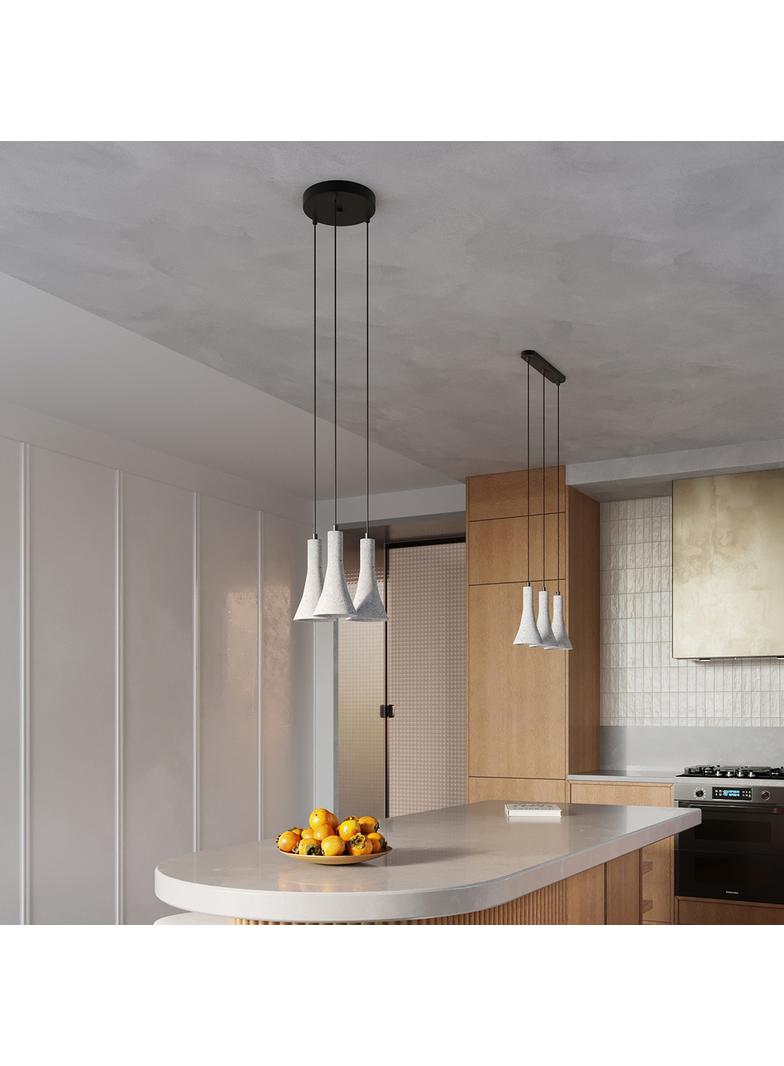 Sollux Lampa wisząca REA 3L beton SL.1225