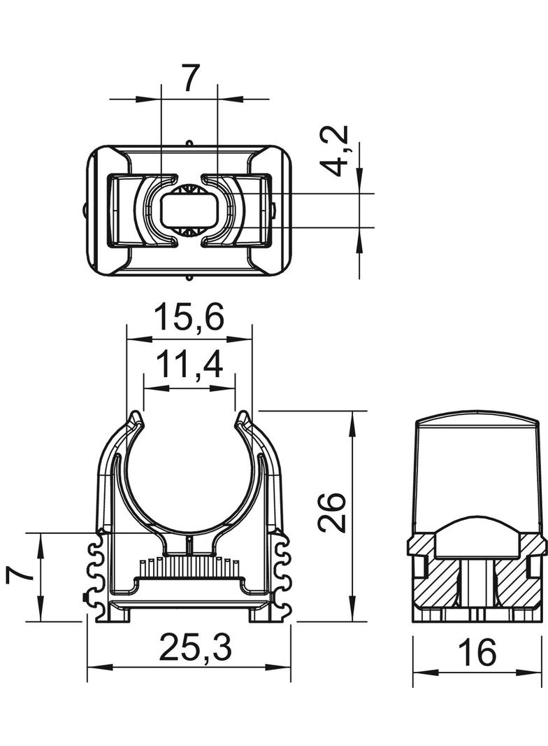 2957 M16, Obejma Quick