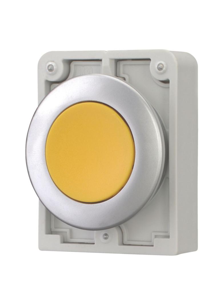 M30C-FDR-Y Przycisk 30mm płaski żółty bez samopowrotu 182946 EATON