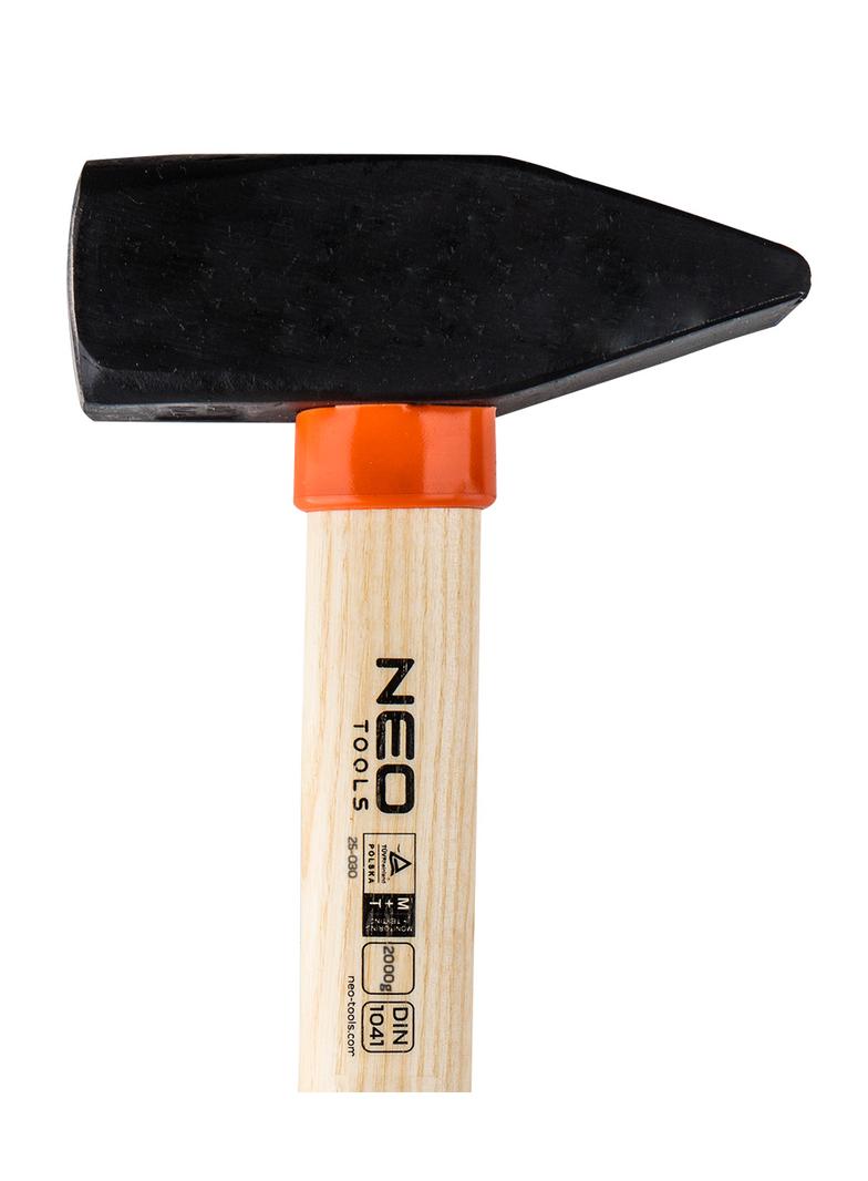 Młotek ślusarski 2000 g, trzonek jesionowy