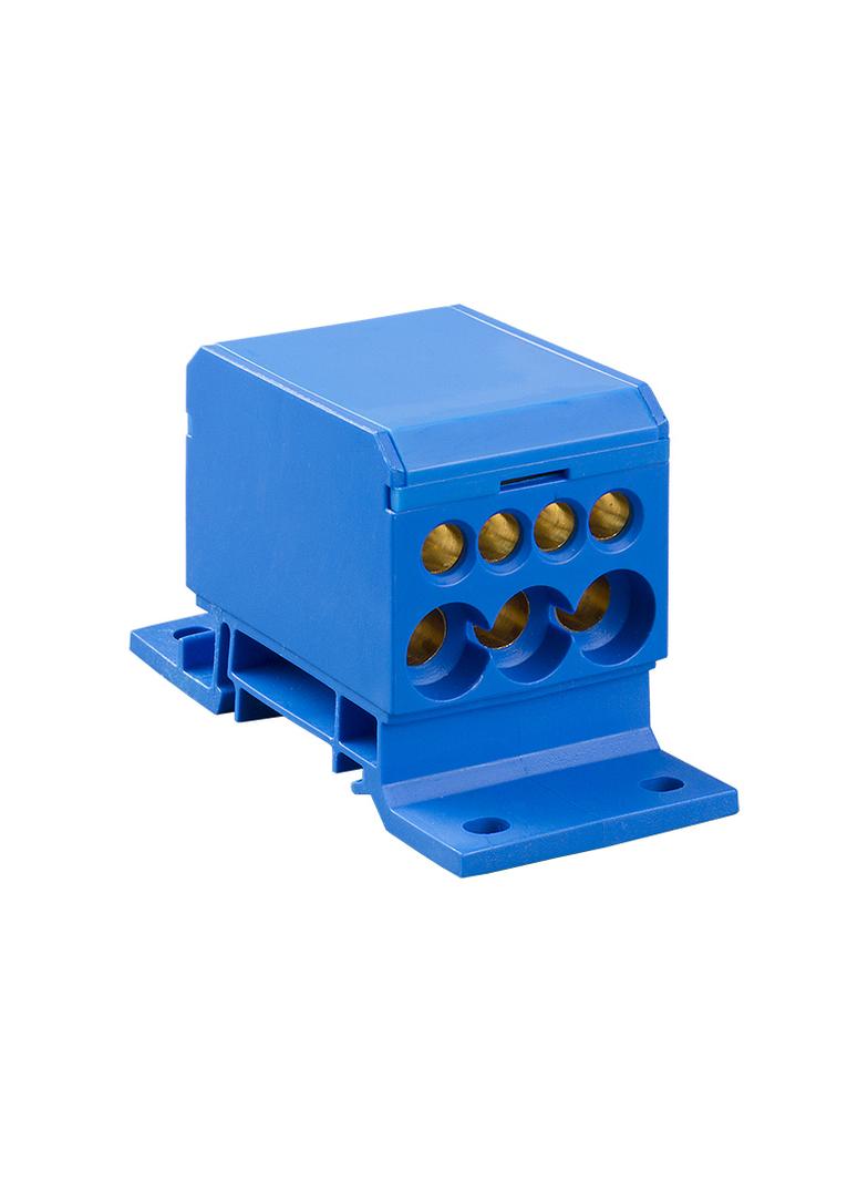 Blok rozdzielczy 2x4-50mm2 + 3x2,5-25mm2 + 4x2,5-16mm2 niebieski DB1-N 48.11 OPATÓWEK