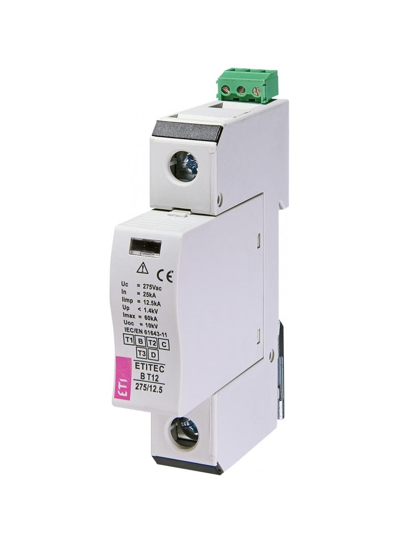 Ogranicznik przepięć T1+T2 (B+C) TEC B T12 275/12,5 1+0 RC 002440314 ETI