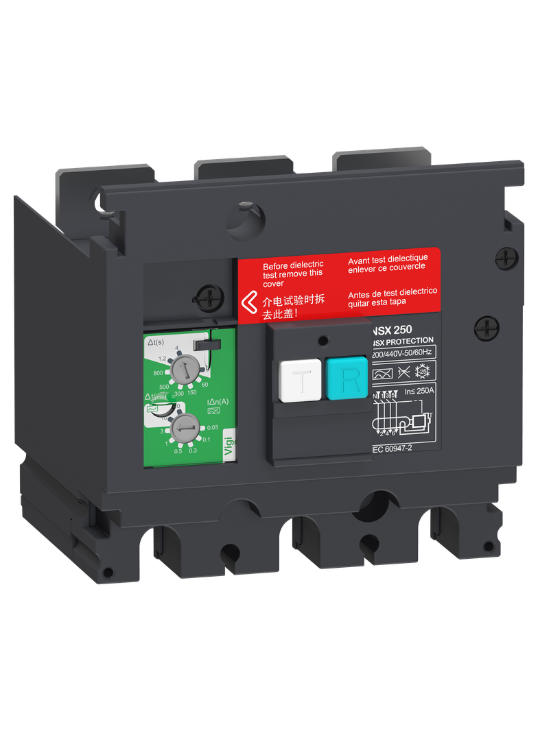 Moduł różnicowy vigiPacT,ComPacT NSX, 3P, 200-440V AC, 0.03-10A, MH, NSX250