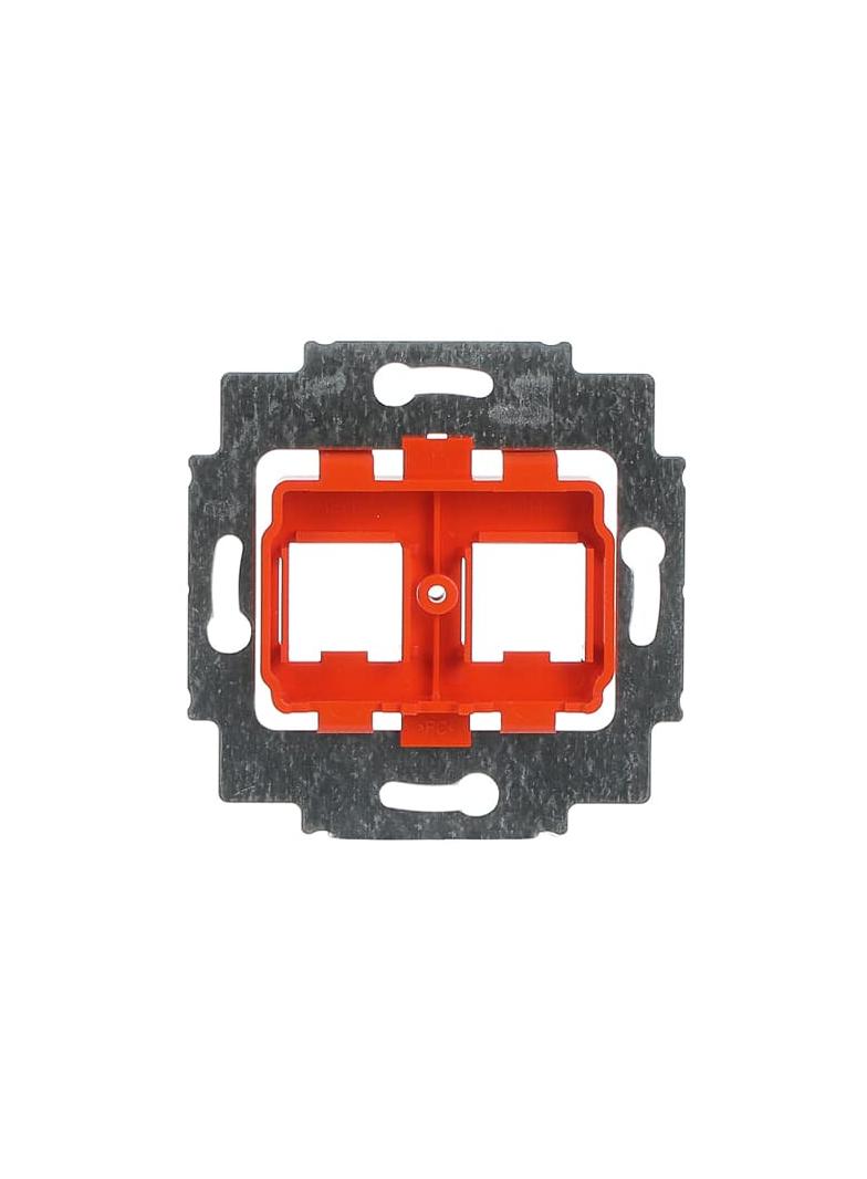 Pierścień nośny z cokołem Do 2 złączy Modular Jack pomarańczowy 2CKA001753A8056 ABB