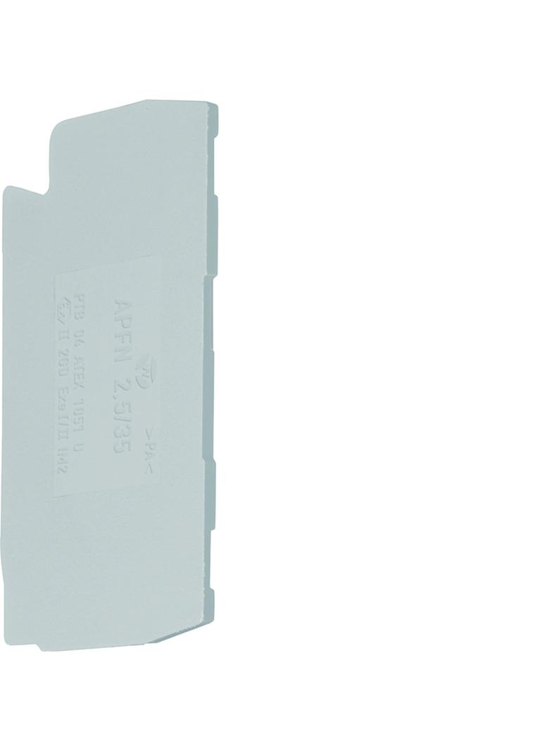 Osłona końcowa dla KYA02LH2 KWE07G HAGER