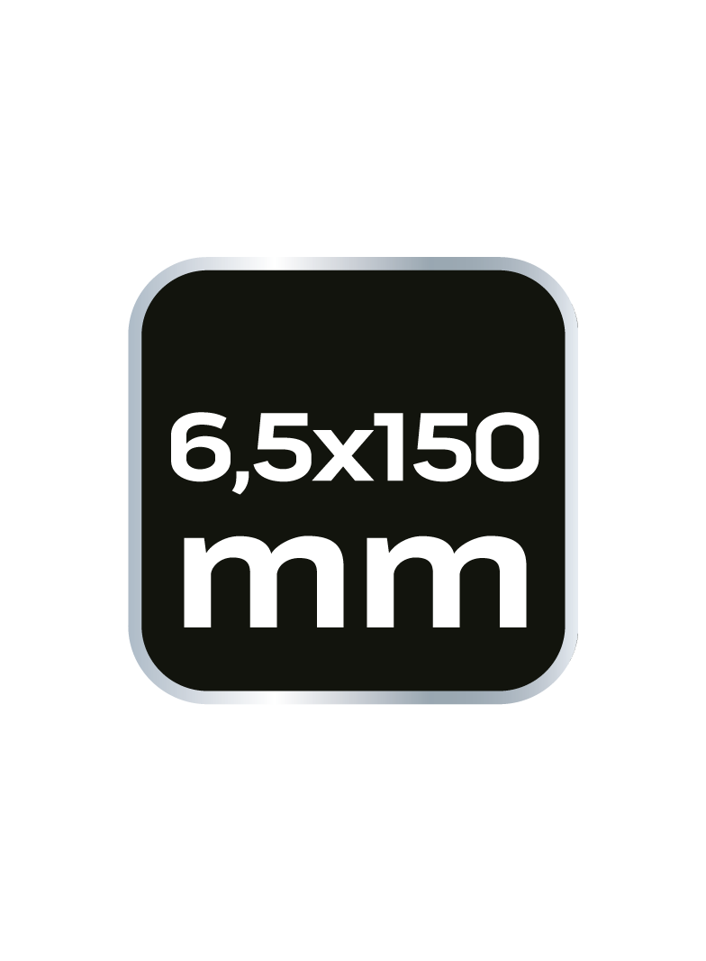 Wkrętak płaski 6,5x150mm S2 NEO GTX 04-015 GTX Poland