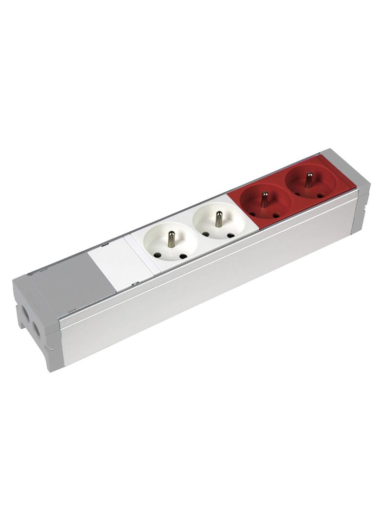 Blok Zasilający 2x2P+Z+2x2P+Z Z Blokadą  073405 LEGRAND