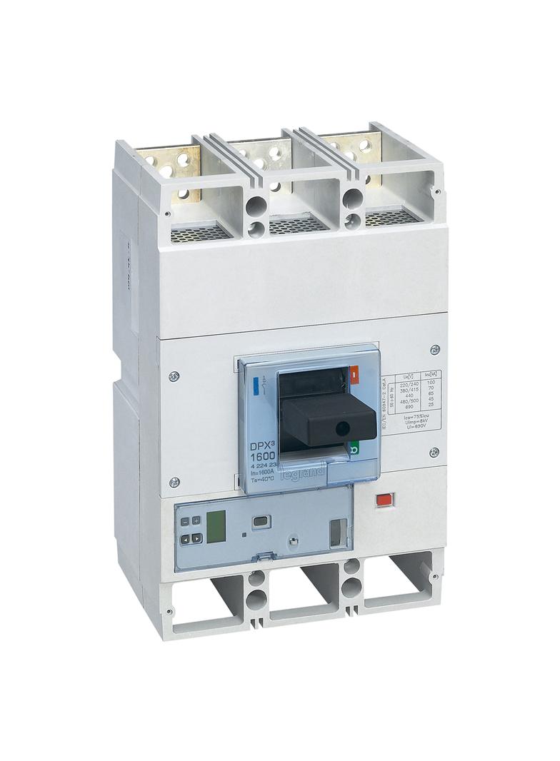 Wyłącznik DPX3 1600 Sg 3P 1600A 70Ka 422423 LEGRAND