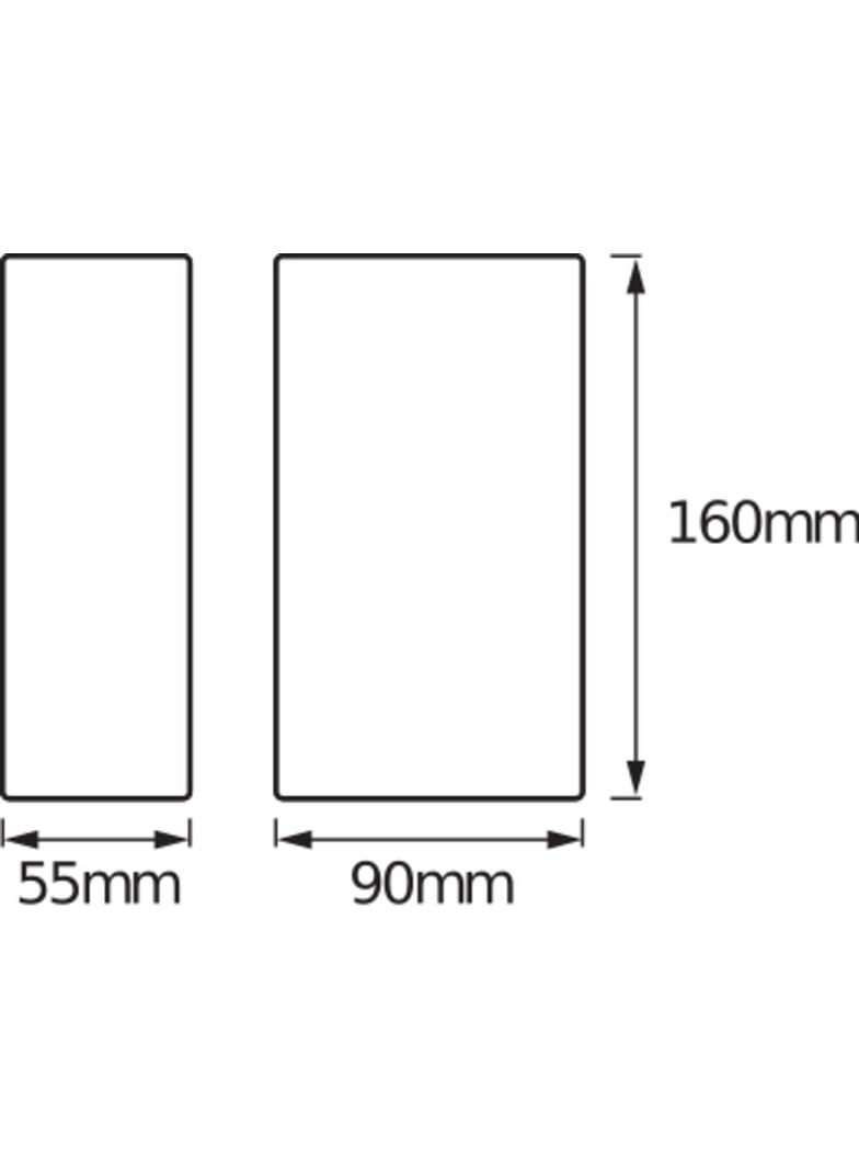 ENDURA STYLE UPDOWN 12W AL LEDV Oprawa zewnętrzna
