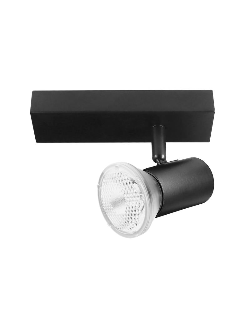 RIO SP 1, oprawa ścienno-sufitowa, E27 max. 60W, IP20, czarna AD-OP-6429BE27 ORNO