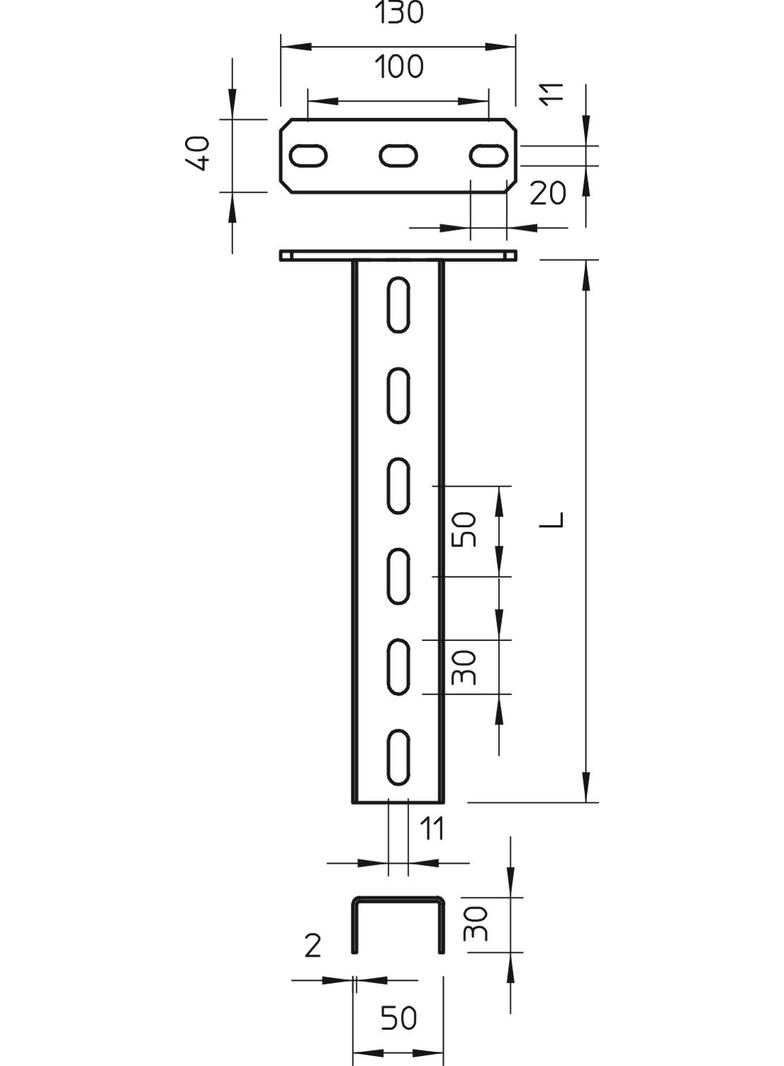 US 3 K/70, WIESZAK US3 Z GŁOWICĄ 700 MM FT