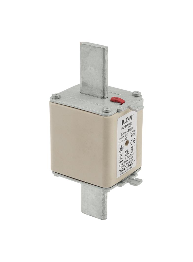630A 690V aR DIN 2 HSDNH FUSE Wkładka szybka 630A AC 690V DIN 2 aR DIN IEC podwójny wskaźni 170M5812