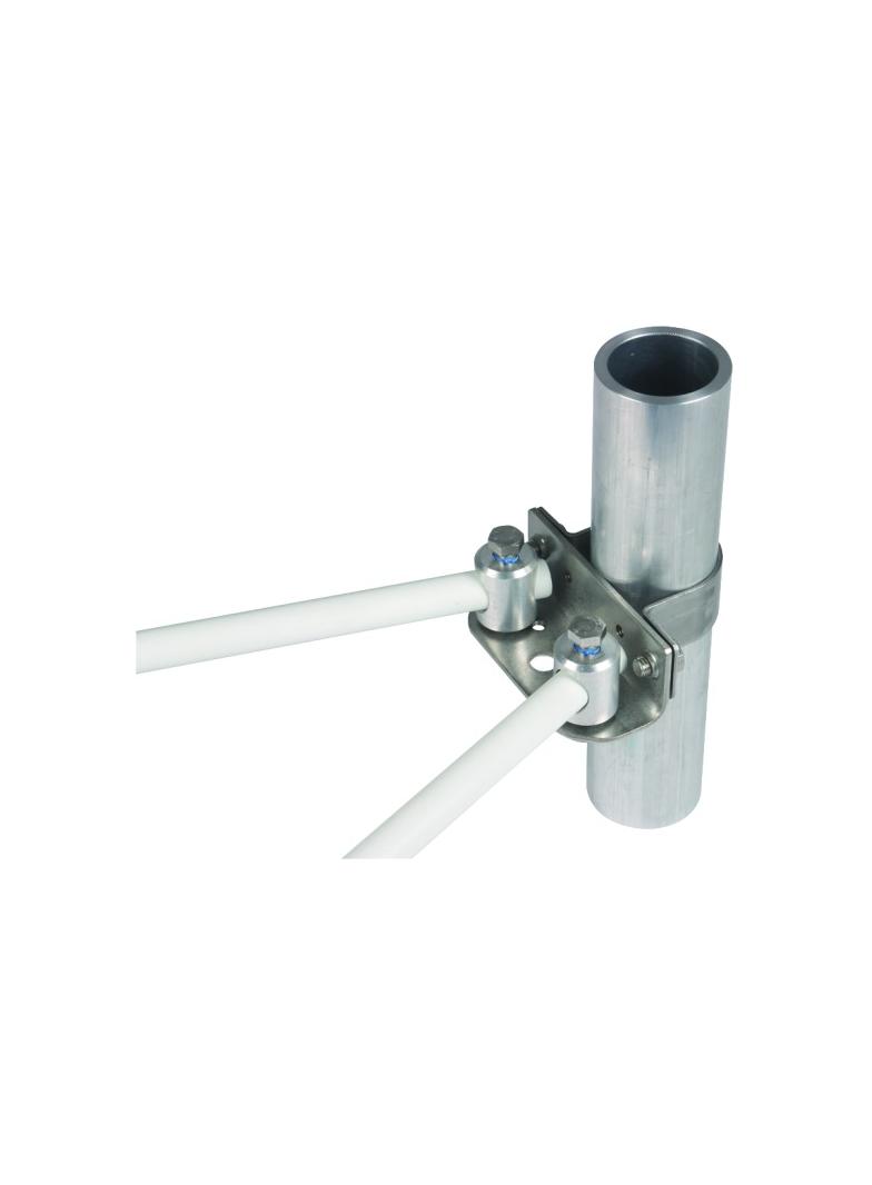 Adapter boczny kątowy, stal nierdzewna NIRO