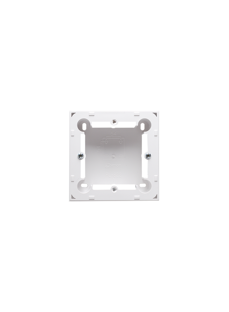 puszki instal. Puszka natynkowa płytka (31mm) pojedyncza biały MPN1/11 KONTAKT