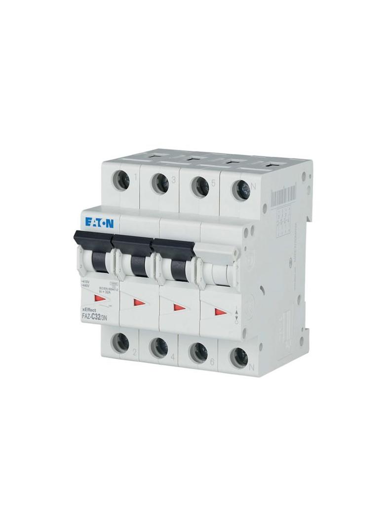 FAZ-C32/3N Wyłącznik nadprądowy 15kA C32A 3P+N 278978 EATON