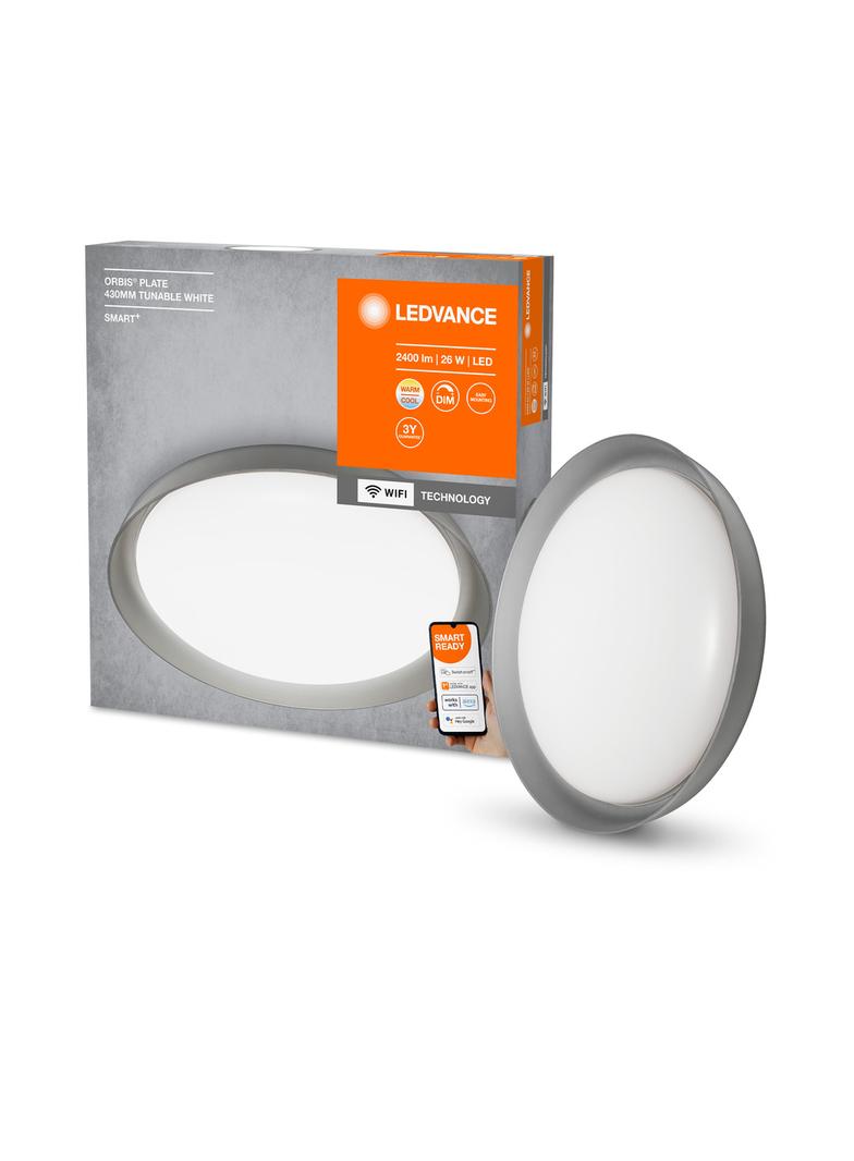 Oprawa SMART+ Orbis Ceiling Plate WIFI TW 430mm Grey