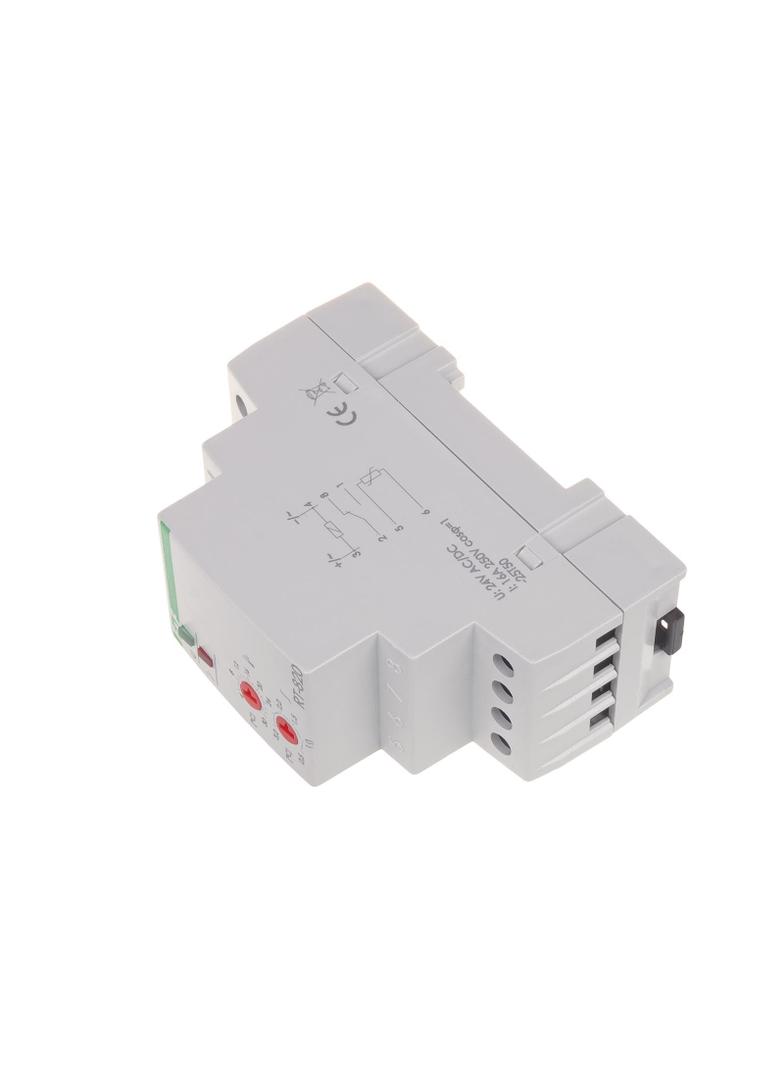 Regulator temperatury - zakres temperatur 4-30stC bez sondy montaz na szynie DIN styk: 1Z/R 230V AC RT-820B F&F