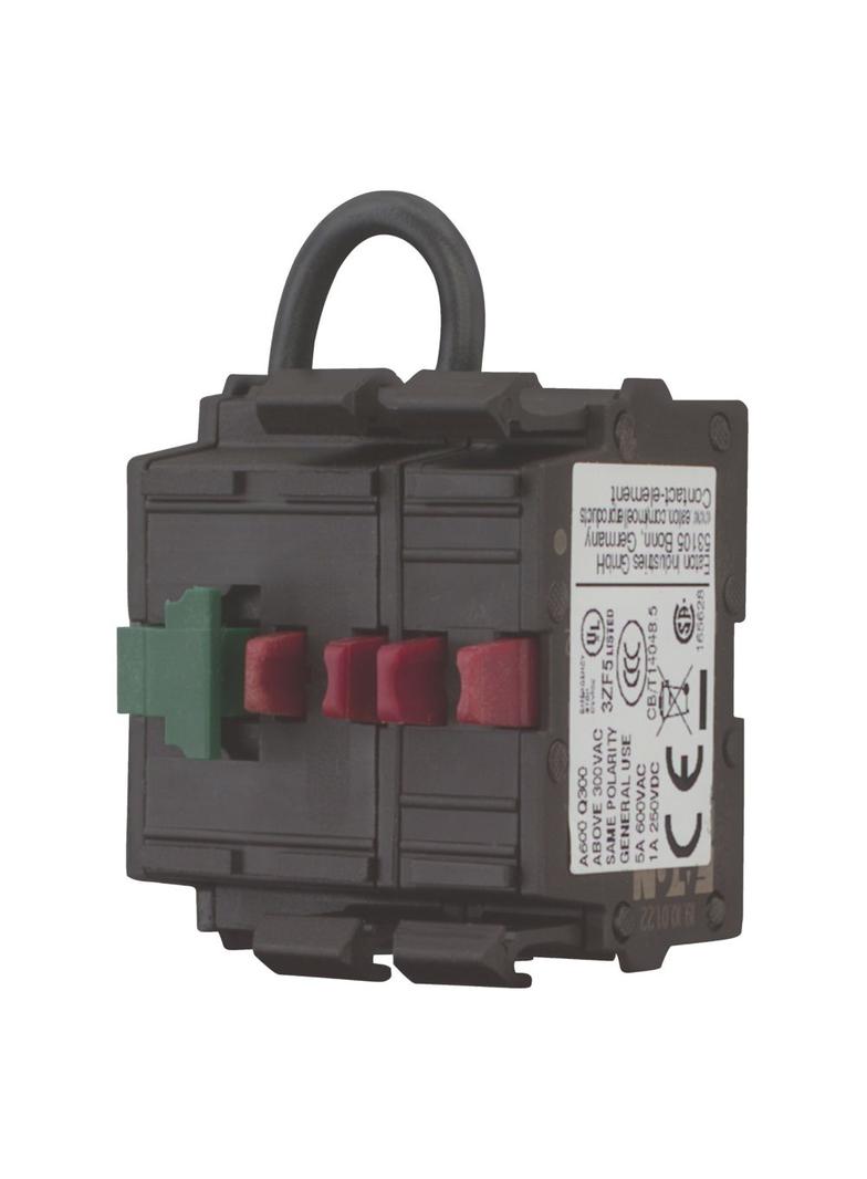 M22-K02SMC10 Element stykowy z samokontrolą 1Z 2R. mocowany do płyty czołowej 121474 EATON