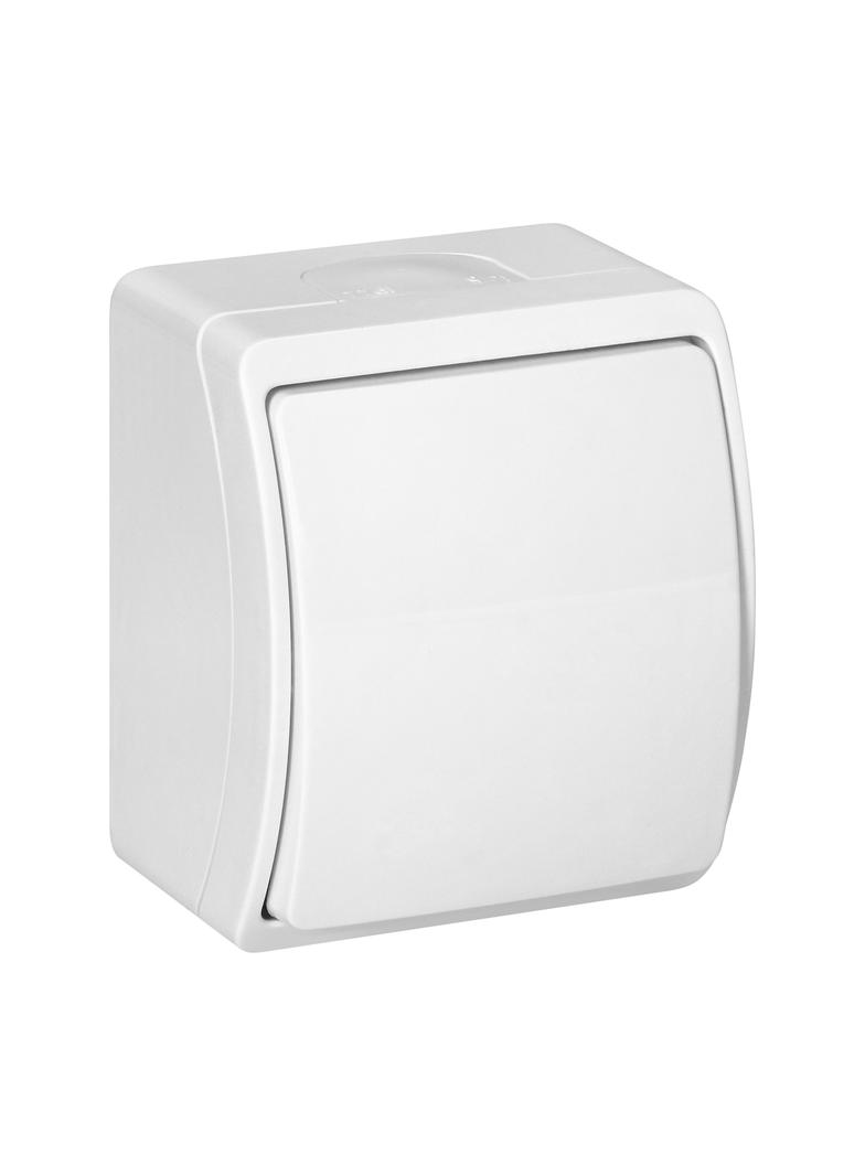 Łącznik jednobiegunowy n/t AQUATIC IP44 biały 10 szt. OR-OE-7100/W/10 ORNO